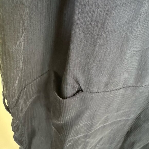 HUMANOID Blen Oversized Jumpsuit Straight Leg Drop Crotch Pocket Minimalist Wide - Picture 5 of 15